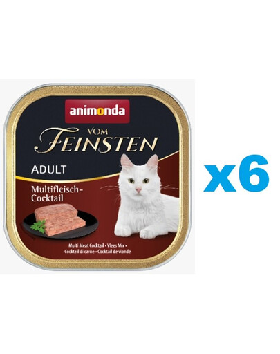 ANIMONDA Vom Feinsten Classic gaļas mix 6 x 100 g