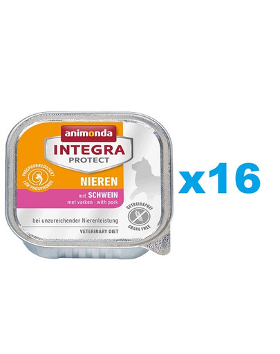 ANIMONDA Integra Protect Niere cūkgaļa 16x100 g