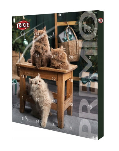 TRIXIE Premio Adventes kalendārs kaķiem 24,5 × 37 × 3,5 cm