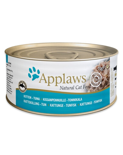 APPLAWS Kitten tuncis kaķēniem 24x70 g
