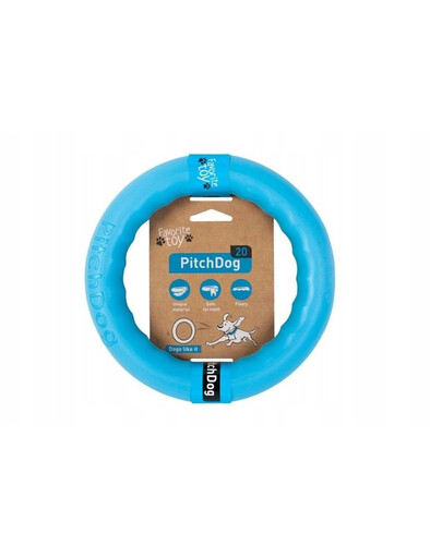 PULLER Pitch Dog blue 20` ring suņiem, zils 20 cm