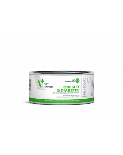VET EXPERT Veterinary Diet Cat Obesity&Diabetes 100 g
