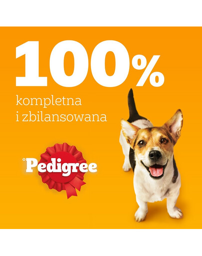PEDIGREE Adult MINI 12x500 g ar vistas gaļu un dārzeņiem sausa pilnvērtīga barība pieaugušiem mazo šķirņu suņiem
