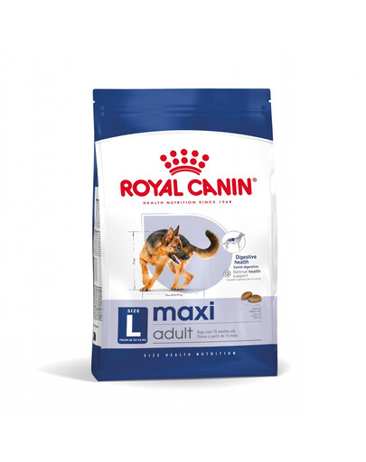 ROYAL CANIN Maxi Adult 10kg sausā barība pieaugušiem suņiem līdz 5 gadu vecumam, lielām šķirnēm