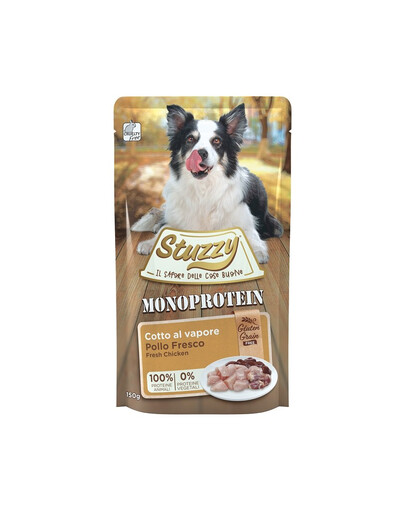 STUZZY Dog Monoprotein vistas gaļa 150 g hipoalerģiska barība suņiem