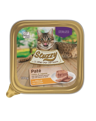 STUZZY Pastēte ar vistas gaļu sterilizētiem kaķiem 100 g