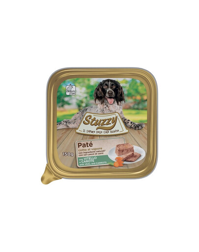 STUZZY Pastētē ar teļa gaļu un burkāniem 150 g