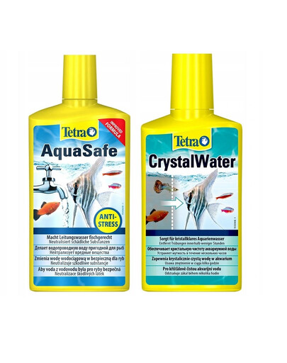 TETRA AquaSafe 500 ml + CrystalWater 250 ml\