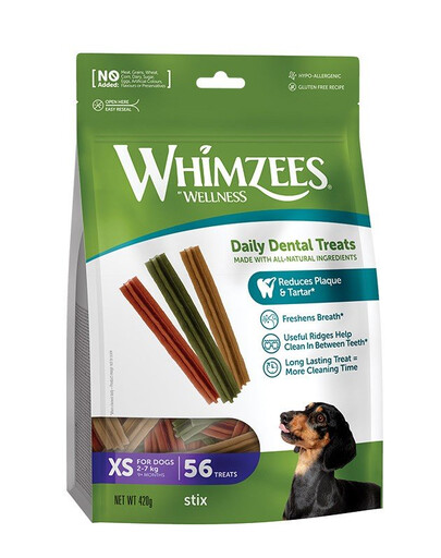 WHIMZEES Stix XS 56 gab