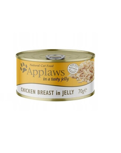 APPLAWS Cat Chicken Breast in Jelly vista želejā 70g