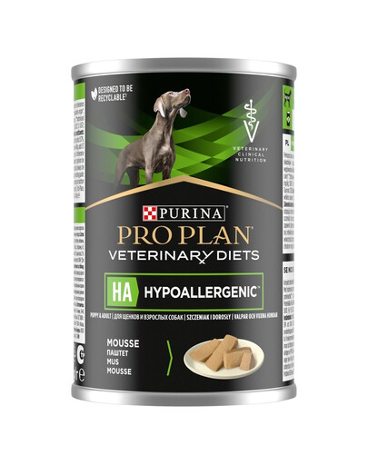 PURINA PRO PLAN Veterinary Diets Canine Hipoalerģiskas putas 400 g