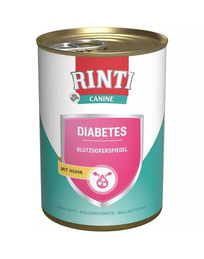RINTI Canine Diabetes vistas gaļa 400 g