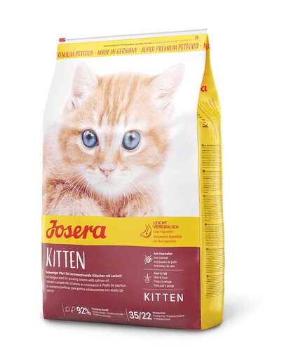 JOSERA Kitten 10 kg sausās barības kaķēniem un kaķiem grūtniecēm vai māsām + makšķere BEZ MAKSAS