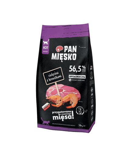 PAN MIĘSKO Teļa gaļa un garneles S 1,6 kg