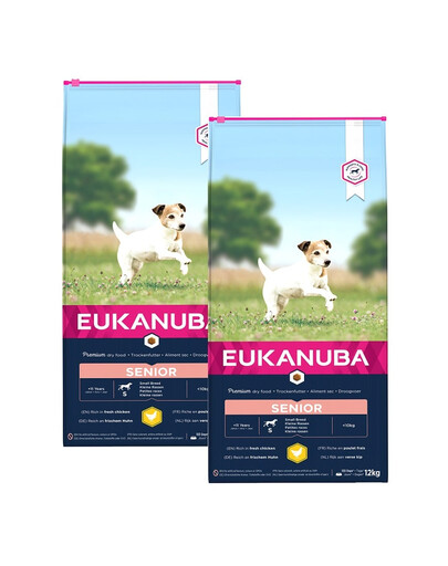EUKANUBA Caring Senior Small Breed  30 kg (2 x 15kg)