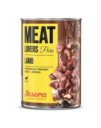 JOSERA Meatlovers pure jēra gaļa 800g