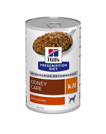 HILL'S Canine Kidney Care k/d 370 g suņiem ar nieru slimībām