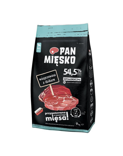 PAN MIĘSKO Cūkgaļa ar mežacūkām ļoti lielām šķirnēm 3 kg