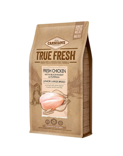CARNILOVE True Svaiga vistas gaļa lieliem šķirnes kucēniem 11,4 kg