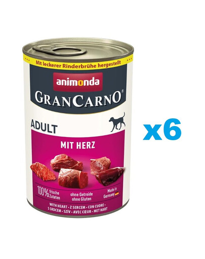 ANIMONDA GranCarno Adult sirds 6x400g