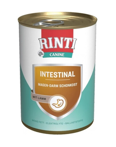 RINTI Canine Intestinal jēra gaļa 400 g