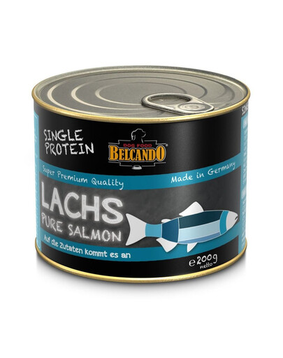 BELCANDO Single Protein Lasis mitrā barība suņiem 200 g