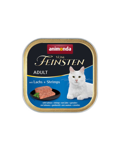 Animonda Vom Feinsten Adult su lašiša ir krevetėmis 100 g