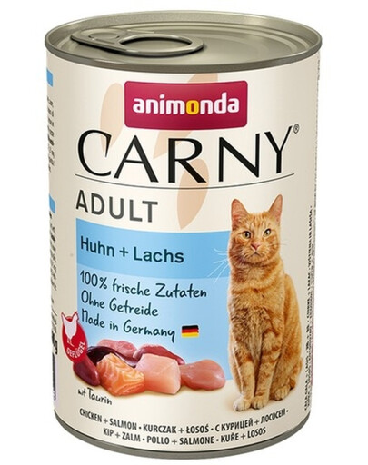 ANIMONDA Carny Adult Vištiena ir lašiša 400g