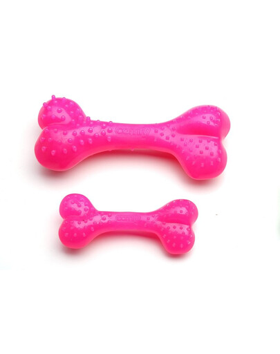 Comfy Mint Dental Bone rotaļlieta rozā 8.5 cm