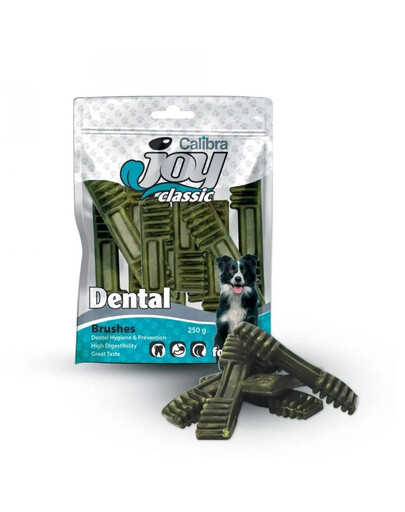 CALIBRA Dog Joy Classic Dental Brushes 250 g zobārstniecības gardumi suņiem