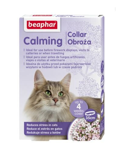 BEAPHAR CATCOMFORT CALMING COLLAR 35cm - feromona apkakle
