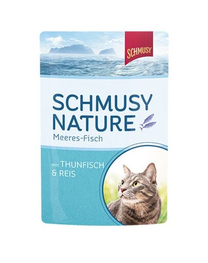 SCHMUSY Nature Tuncis ar rīsiem želejā 100 g