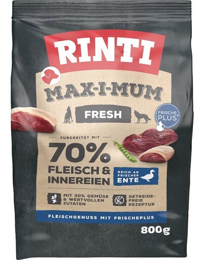 RINTI MAX-I-MUM 800 g ar pīles gaļu