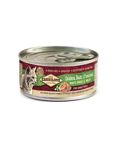 CARNILOVE Cat Vistas, pīles, fazāni 100 g