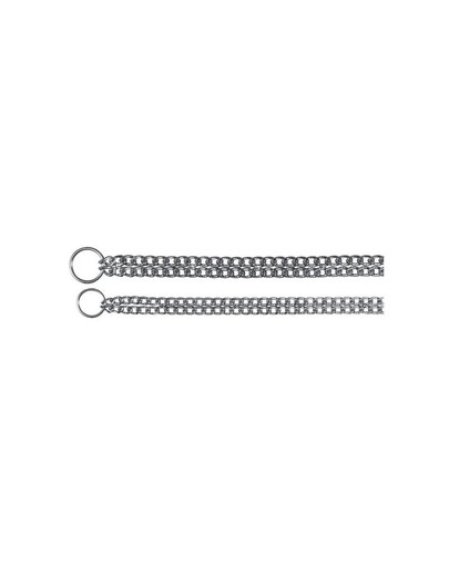 Trixie dviguba metalinė grandinėlė 50 cm / 2.5 mm