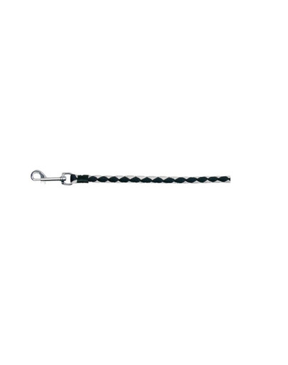 Trixie Cavo pavadėlis S - XL 1 m / 12 mm juodas / sidabrinis