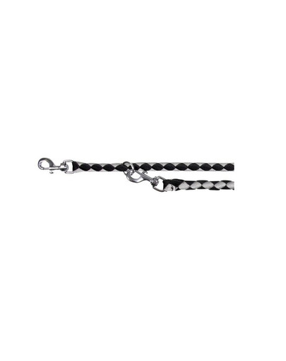 Trixie Cavo pavadėlis L - XL 2 m / 18 mm juodas /  sidabrinis
