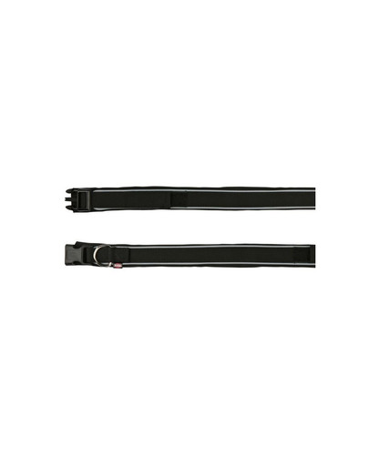 Trixie antkaklis M-L  42–48 cm / 30 mm juodas