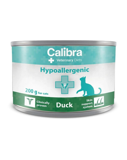 CALIBRA Veterinary Diet Cat Hypoallergenic Duck 200 g