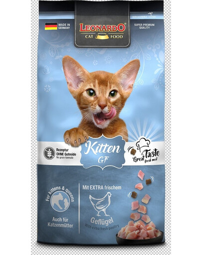 LEONARDO kaķēnu barība bez graudiem 1,8 kg