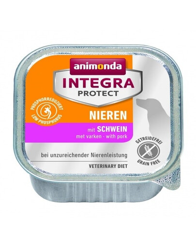 Animonda Integra Protect Integra Nieren šunims su kiauliena 150 g