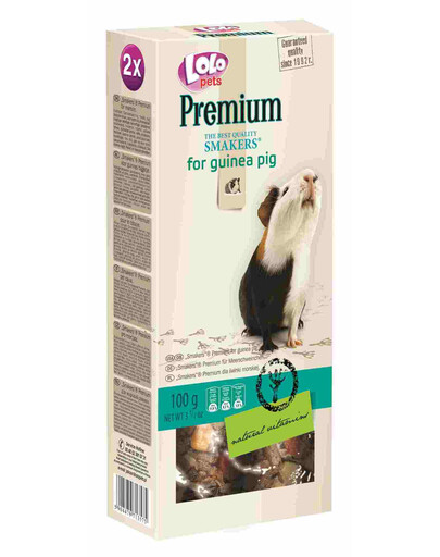 Lolo Pets Smakers Premium jūrų kiaulytėms 100 g