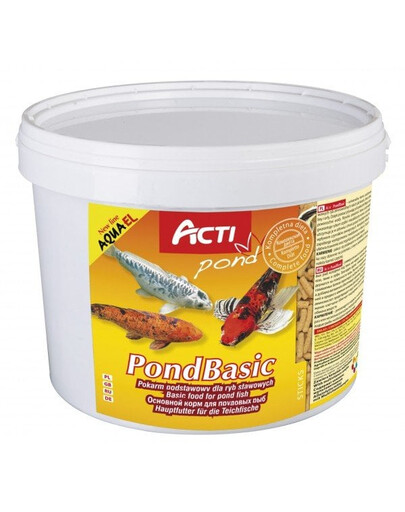 Aquael Acti Pond Basic maistas tvenkinio žuvims 11 l