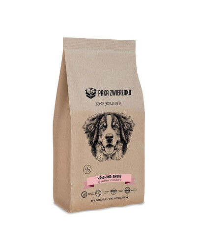 ANIMAL PAKA Angus liellopu gaļa un saldie kartupeļi 9 kg pieaugušiem suņiem