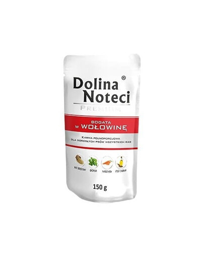 DOLINA NOTECI Premium Bohatá na hovězí 150g