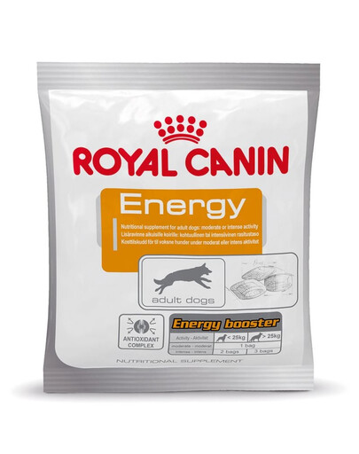 ROYAL CANIN Uztura bagātinātājs Energy 30 x 50 g kārums pieaugušiem suņiem, aktīvs