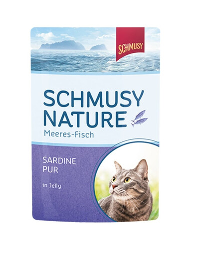 SCHMUSY Nature Sardīnes želejā 100 g
