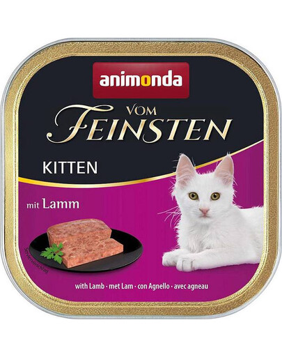ANIMONDA Vom Feinsten Kaķēnu jēra gaļas konservi 100 g