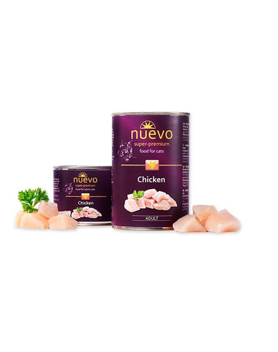 NUEVO Adult Cat Chicken 400 g