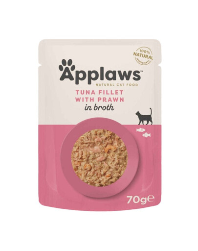 APPLAWS Tuncis un tīģergarneles kaķu barība 70 g